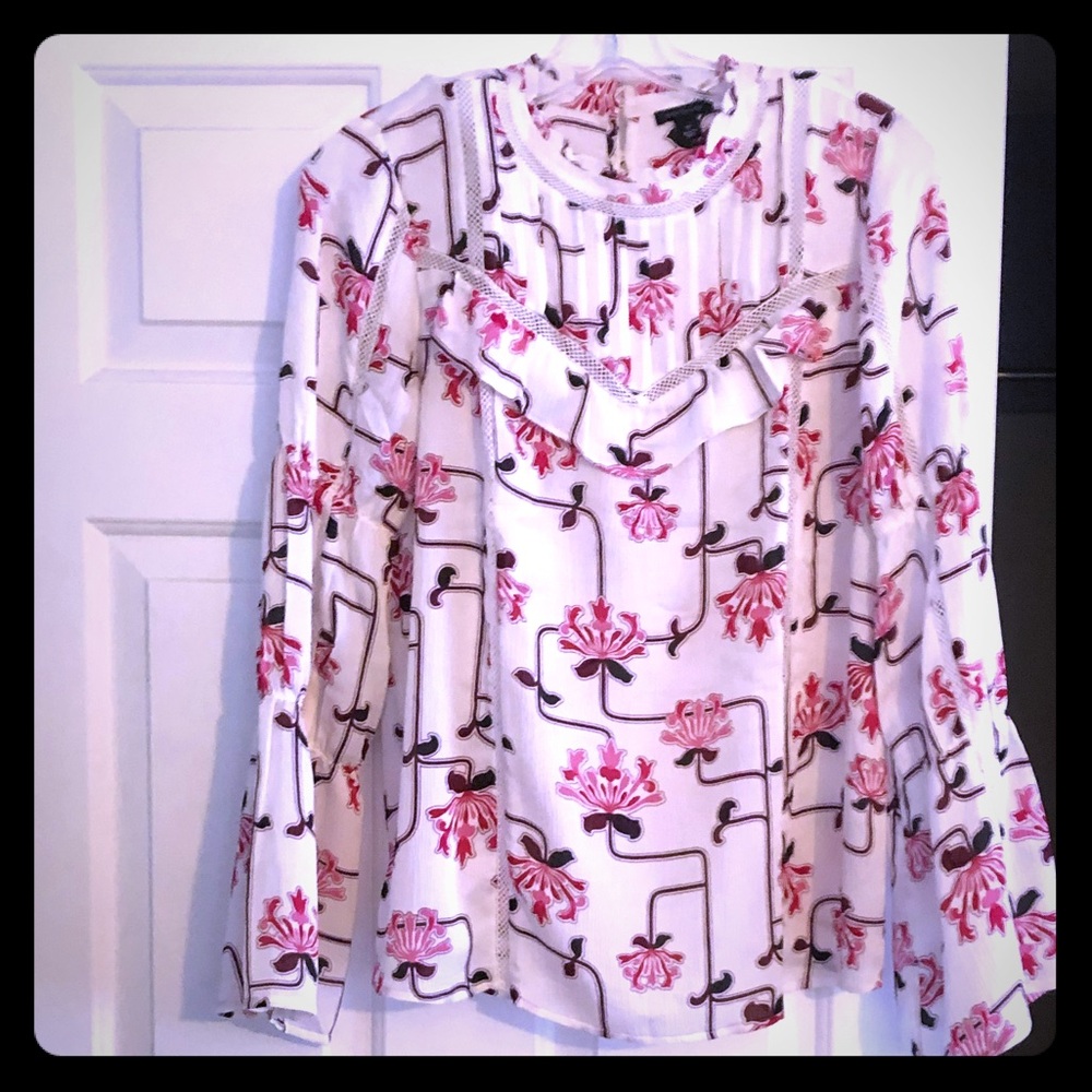 Floral Ann Taylor Blouse